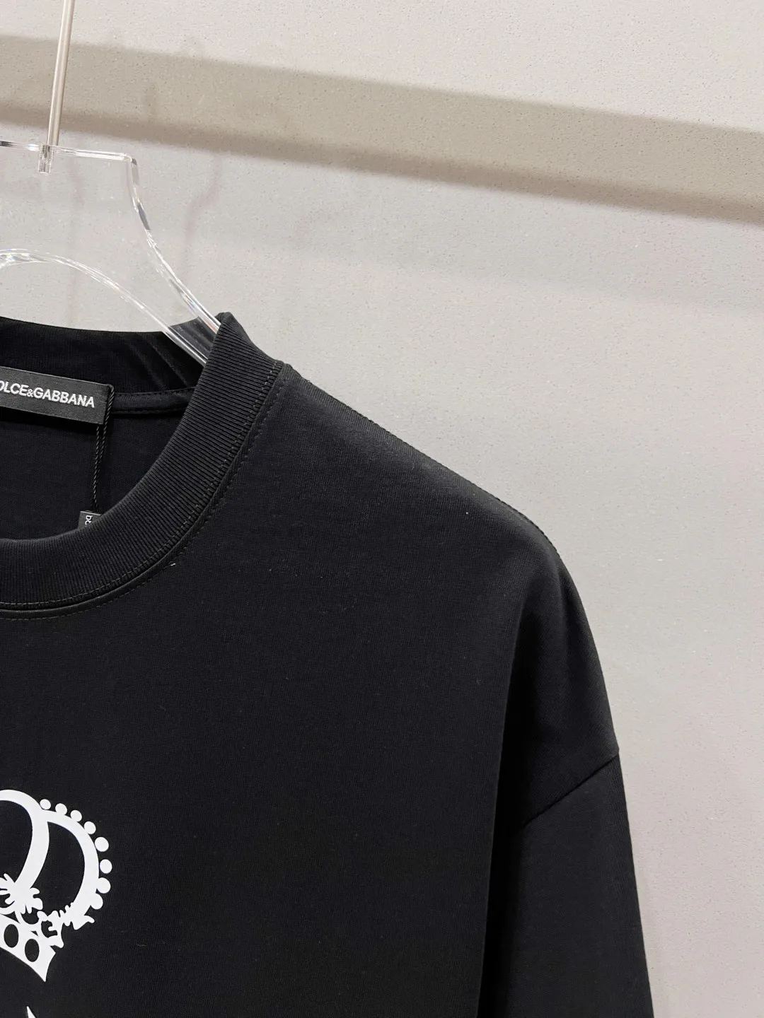 110👍DG logo Logo Same Style T Versatile ( ) : Black White Size：S M L XL